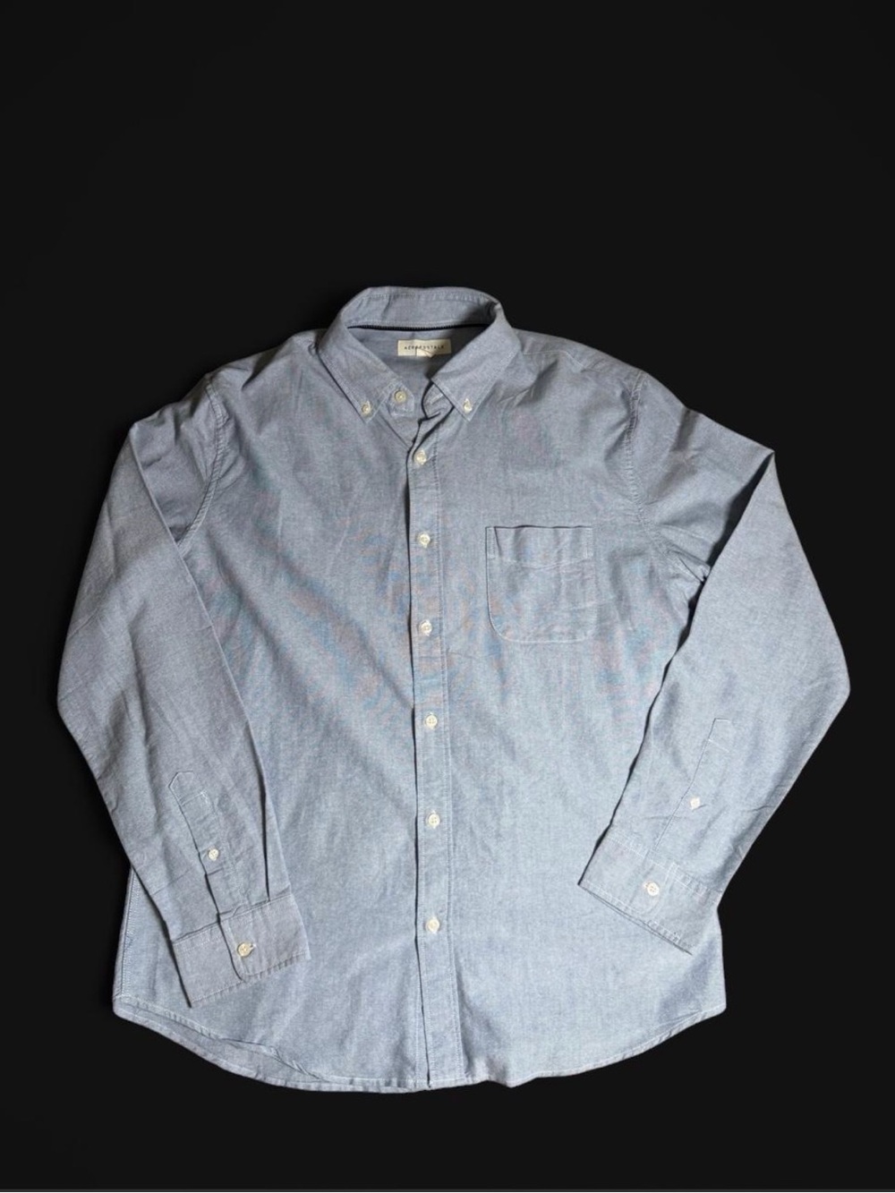 Aeropostale Light Blue Button-Down Oxford Shirt